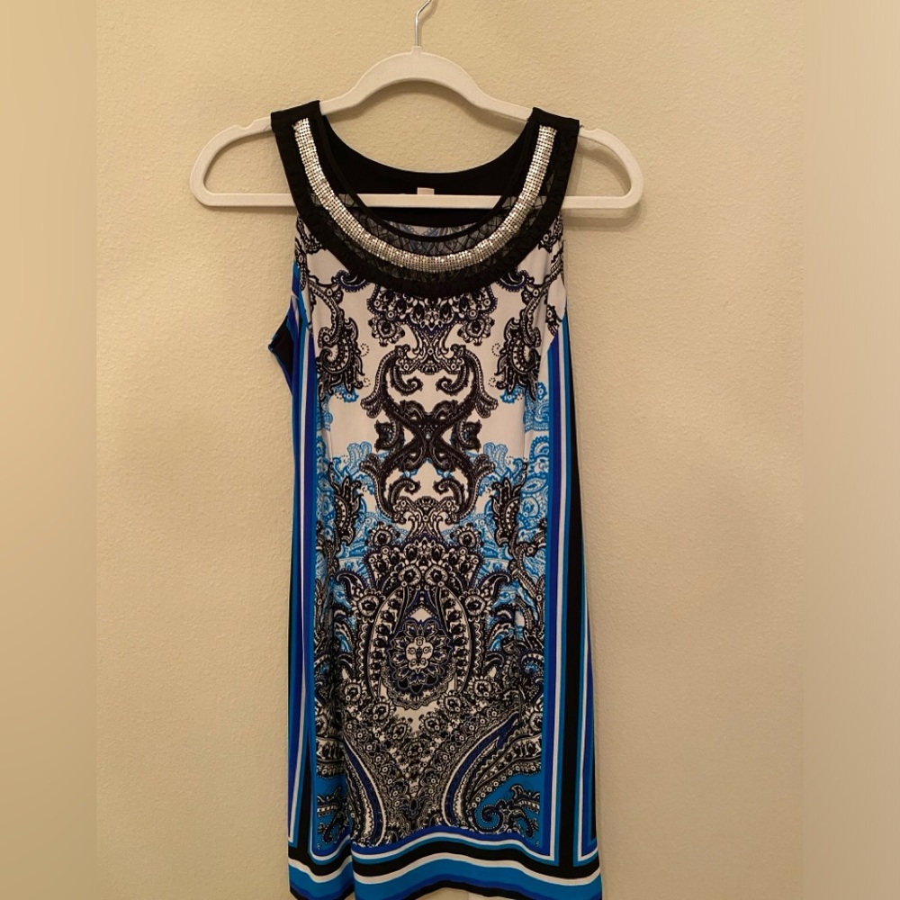 Dressbarn Blue Dress Petite Women’s